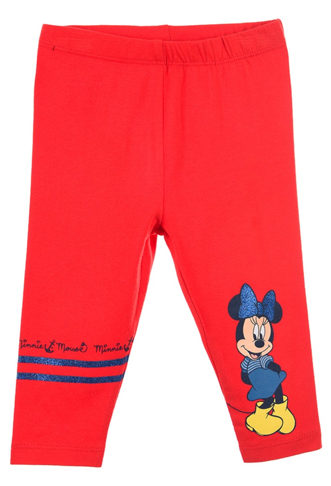 Leggings Minnie Mouse DISNEY Pantalone Neonata Sun City - Vh0021rosso