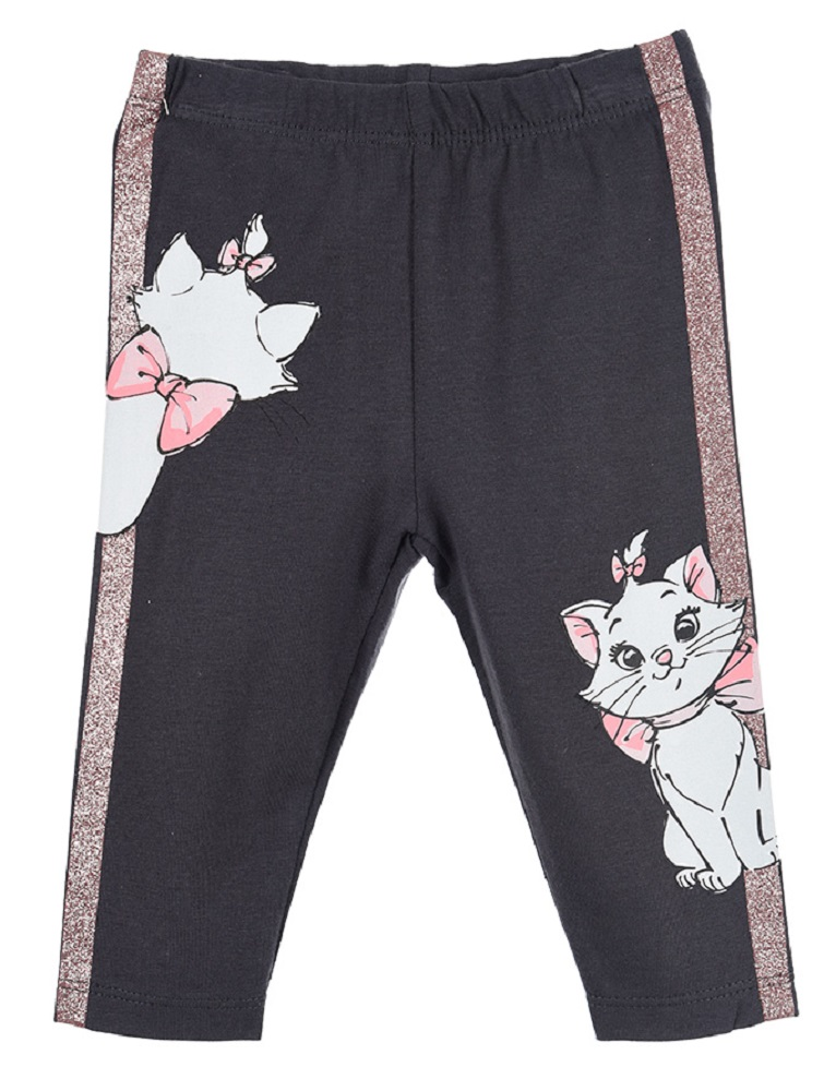 Leggings Marie DISNEY Minou Aristogatti Pantalone Neonata Sun City - Vh0031grigio