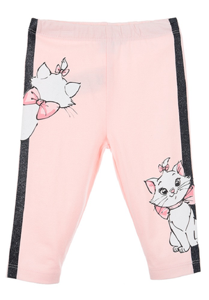 Leggings Marie DISNEY Minou Aristogatti Pantalone Neonata Sun City - Vh0031rosa