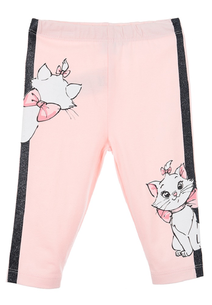 Leggings Marie DISNEY Minou Aristogatti Pantalone Neonata Sun City - Vh0031rosa