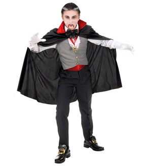 Costume Vestito Abito Travestimento Carnevale Halloween Vampiro Bambino - 0168
