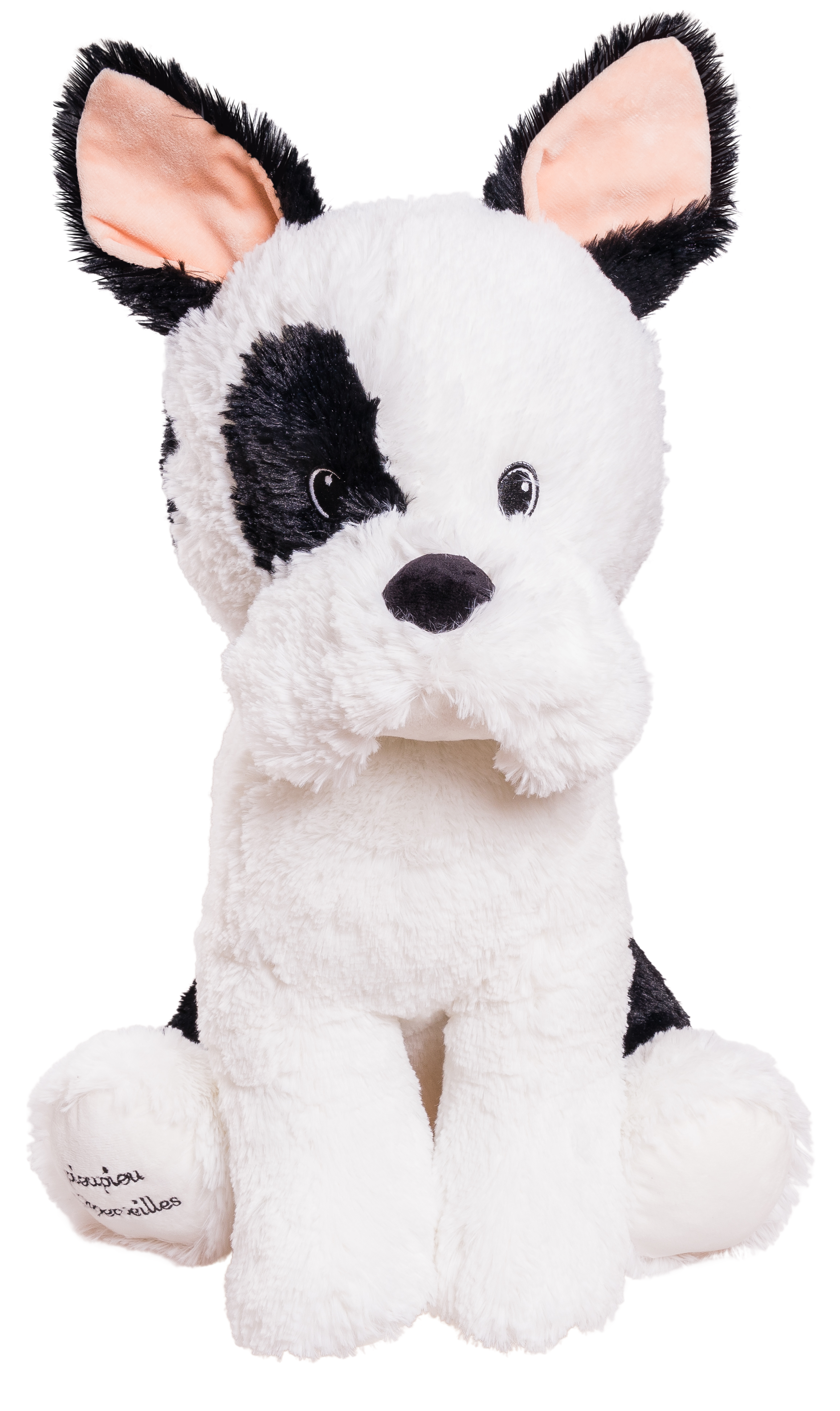 Peluche Bulldog Francese Ray Morbido Pupazzo 50 CM - 16546