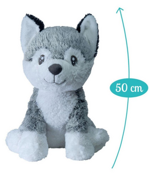 Peluche Husky Kodi Morbido Pupazzo 50 CM - 16607
