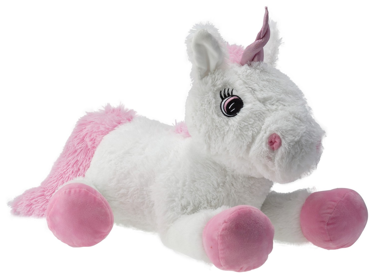 Peluche Gigante Unicorno Lady Morbido Pupazzo 80 CM - 16611