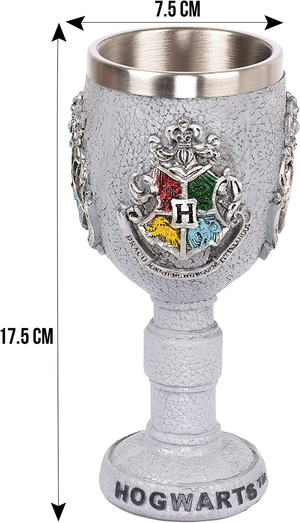 Calice in Metallo Harry Potter Coppa Decorata in Confezione - Hp00010