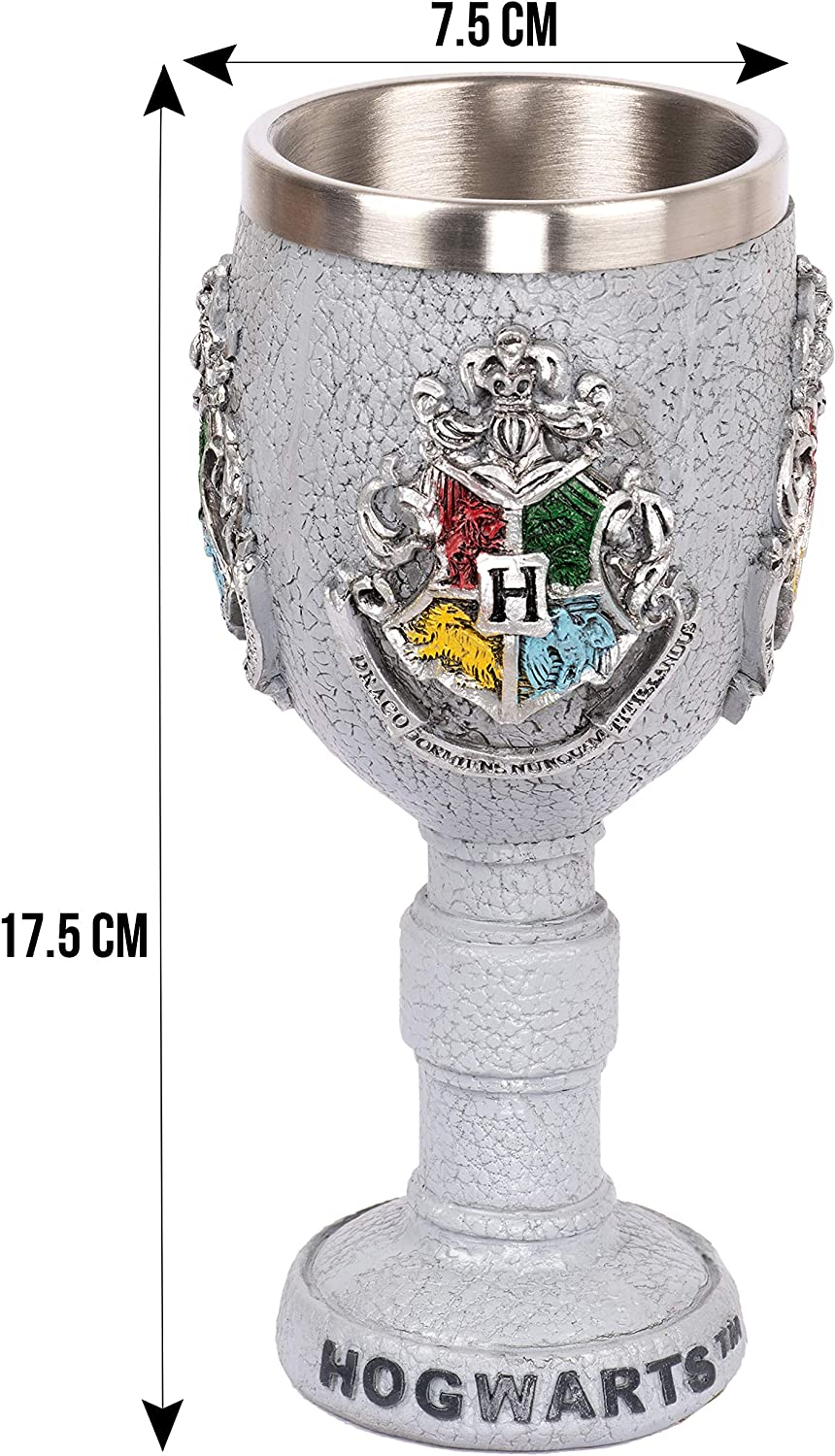 Calice in Metallo Harry Potter Coppa Decorata in Confezione - Hp00010
