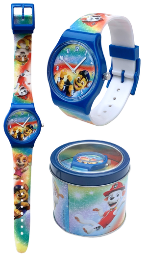 Orologio Paw Patrol da Polso Analogico in Scatola di Latta - Pw19878