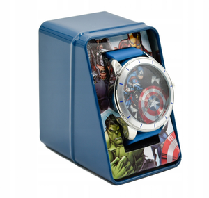 Orologio Avengers MARVEL Capitan America da Polso Analogico in Scatola di Latta - Mv15785