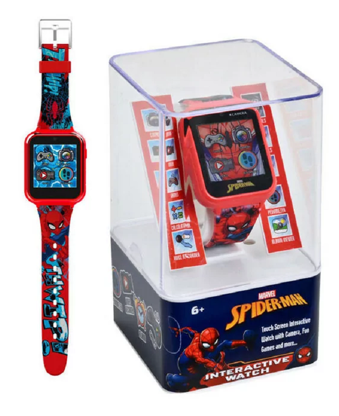 Orologio Interattivo Spiderman MARVEL Smartwatch Gioco Multifunzione con USB - Spd4588