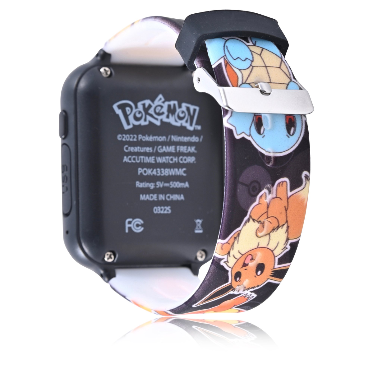 Orologio Interattivo Pokemon Pikachu Smartwatch Gioco Multifunzione con USB - Pok4231