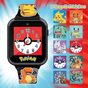 Orologio Interattivo Pokemon Pikachu Smartwatch Gioco Multifunzione con USB - Pok4231