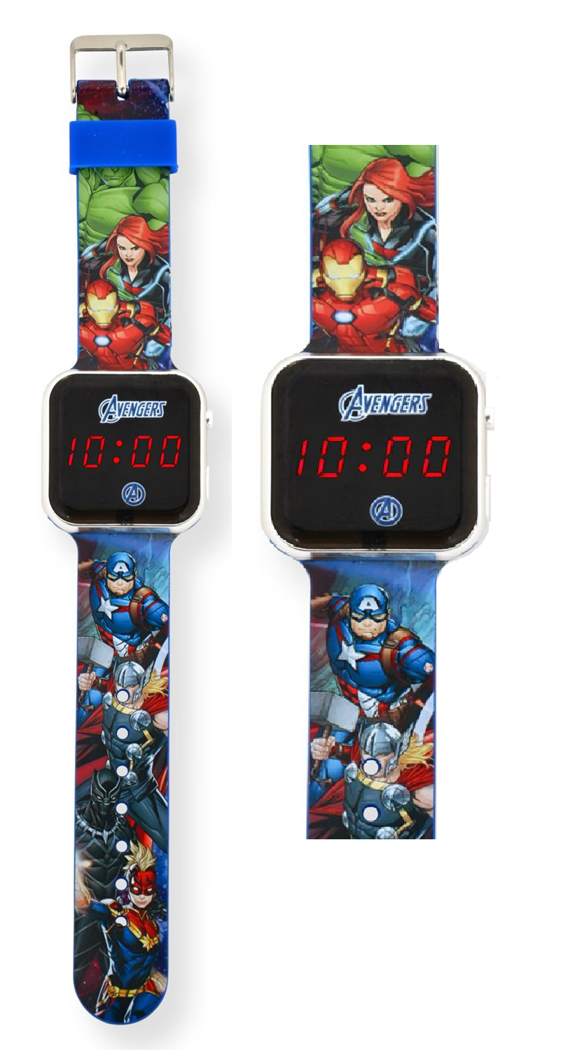 Orologio a LED Avengers MARVEL da Polso Digitale - Avg4706