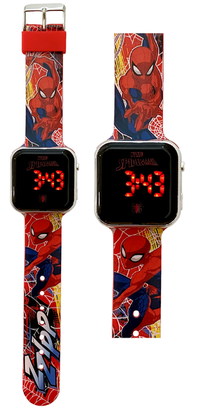 Orologio a LED Spiderman MARVEL da Polso Digitale - Spg4800