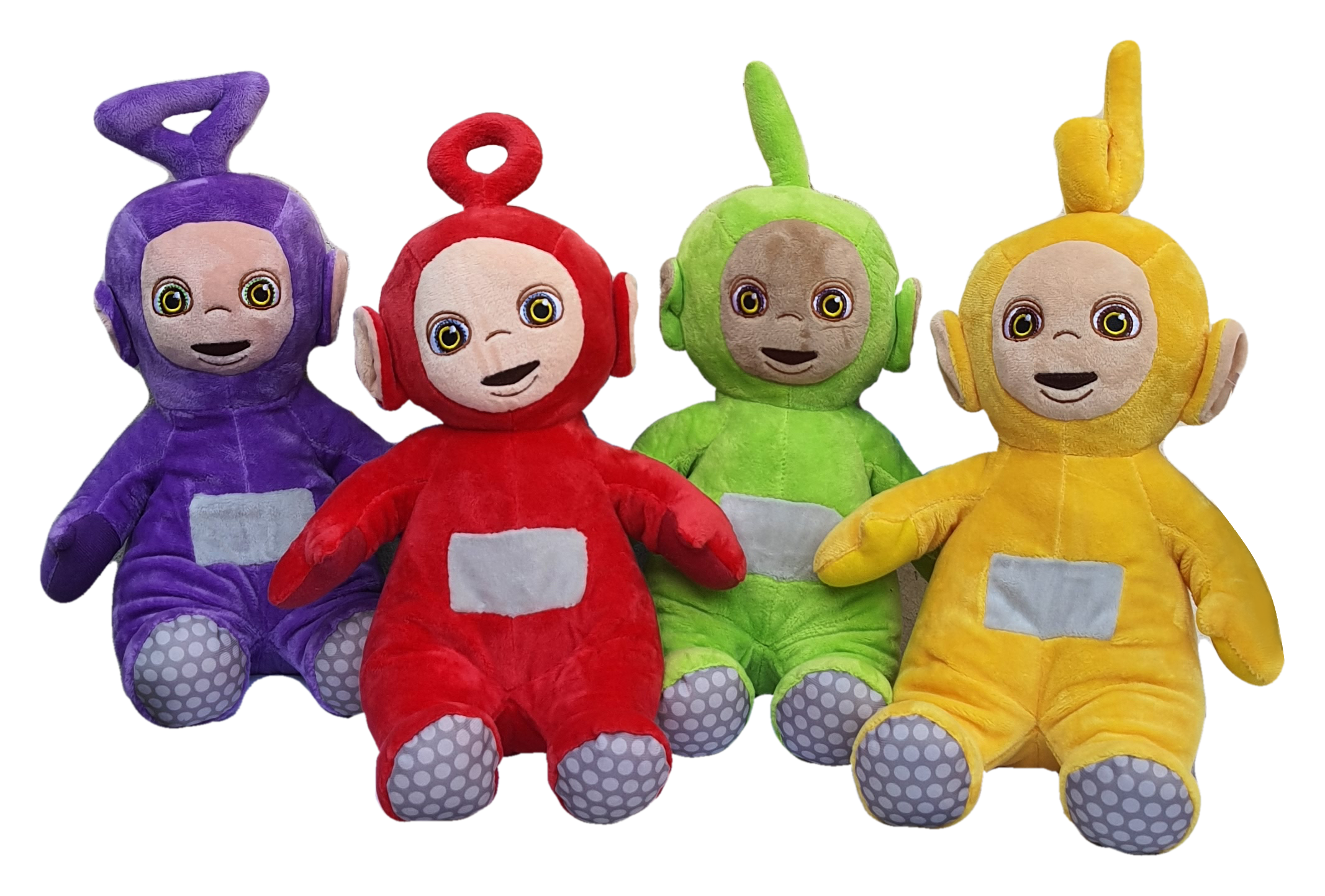 Peluche Teletubbies Tinky Winky Dipsy Laa-Laa Po Assortiti 4 Morbidi Pupazzi 25 Cm. - Ttb-9295