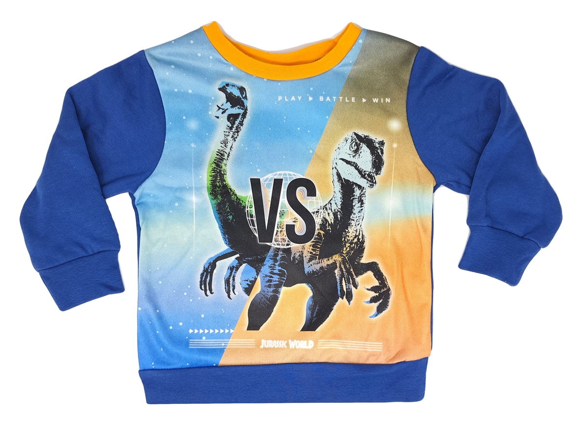 Tuta Maglione Pantalone Jurassic World Bambino Sun City - Vh1179arancio