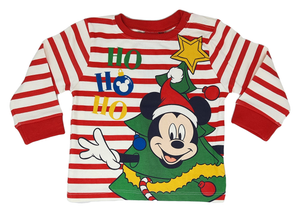 Pigiama Natalizio Mickey Mouse DISNEY Topolino Neonato Sun City - Vh0348rosso