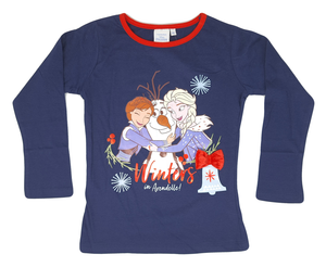 Pigiama Natalizio Frozen Ii DISNEY Bambina Sun City - Vh2027blu
