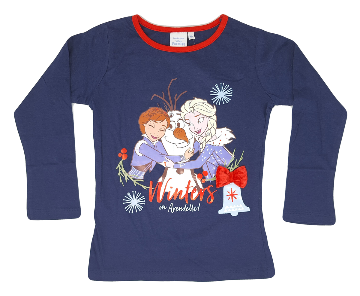 Pigiama Natalizio Frozen Ii DISNEY Bambina Sun City - Vh2027blu
