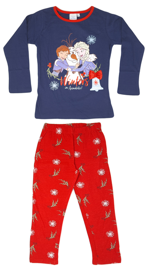 Pigiama Natalizio Frozen Ii DISNEY Bambina Sun City - Vh2027blu