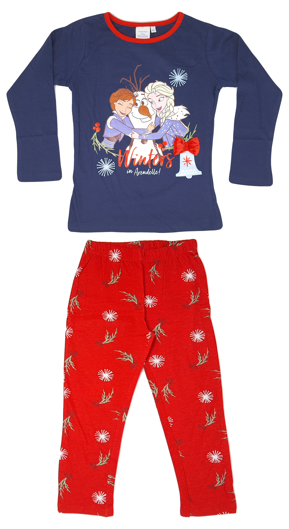 Pigiama Natalizio Frozen Ii DISNEY Bambina Sun City - Vh2027blu
