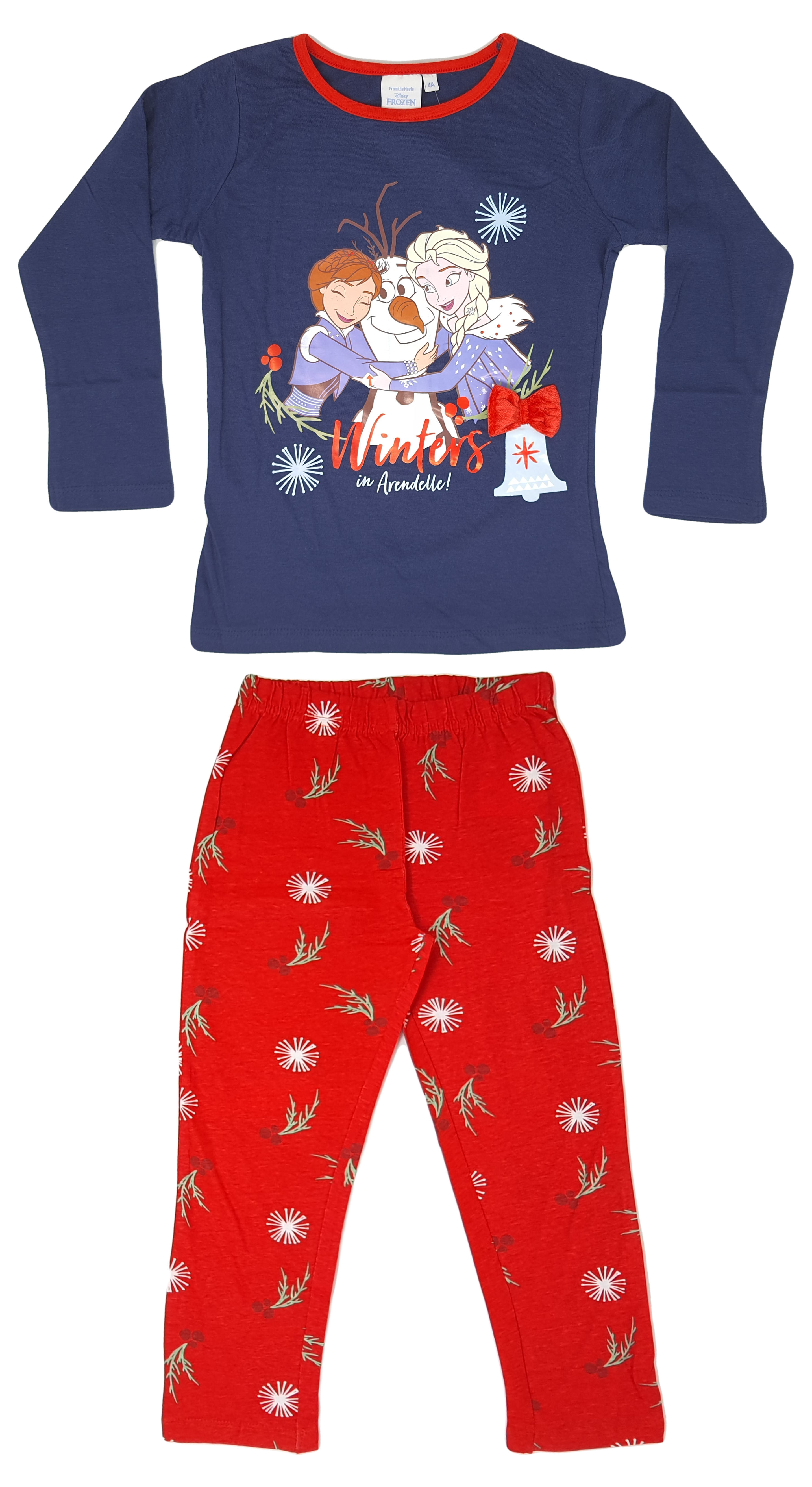 Pigiama Natalizio Frozen Ii DISNEY Bambina Sun City - Vh2027blu