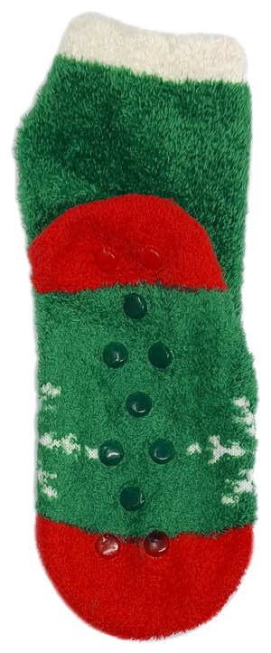 Calzini Antiscivolo Natale Bambi DISNEY in Spugna un Paio Bambini - Vh0694
