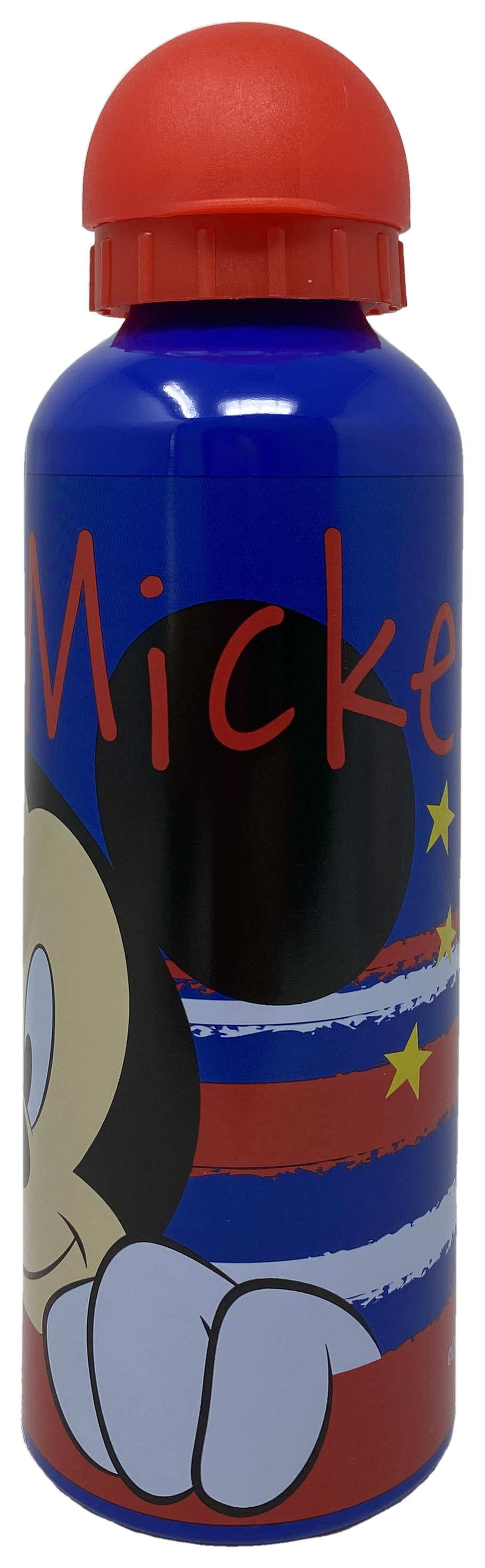 Borraccia in Alluminio Mickey Mouse DISNEY Topolino con Beccuccio e Coperchio 500 Ml - D04286mc/r