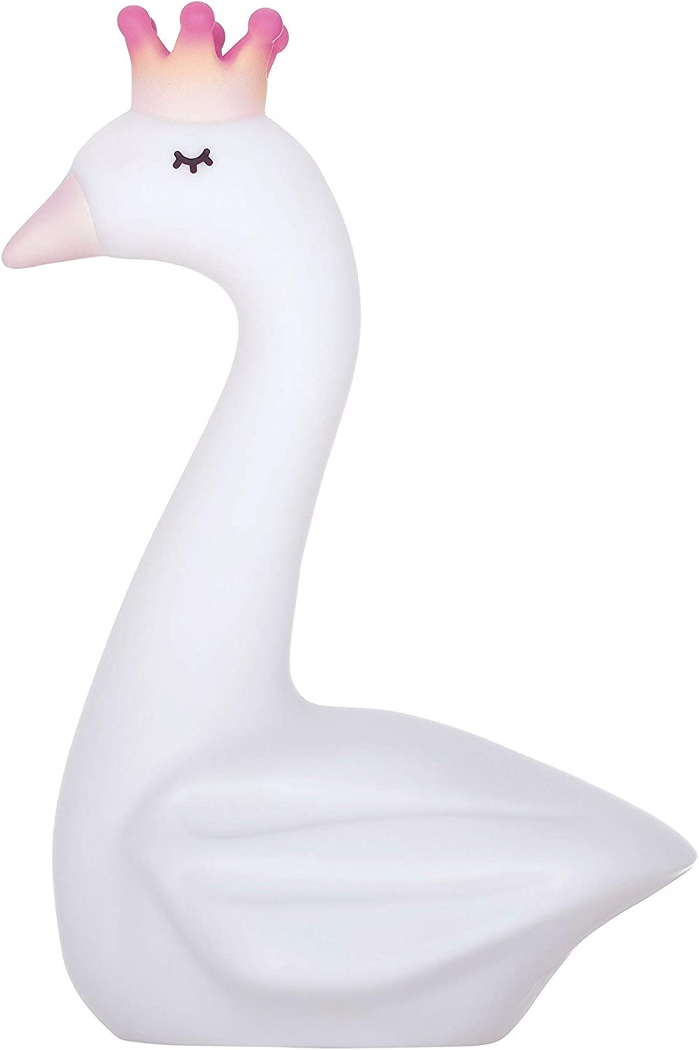 Lampada 3d Cigno Comodino Luce LED Colorate Batterie Ricaricabili - D334-21