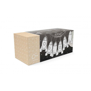 Collana LED Razzo con Luna 2 Metri Luce a Batterie - D336-03
