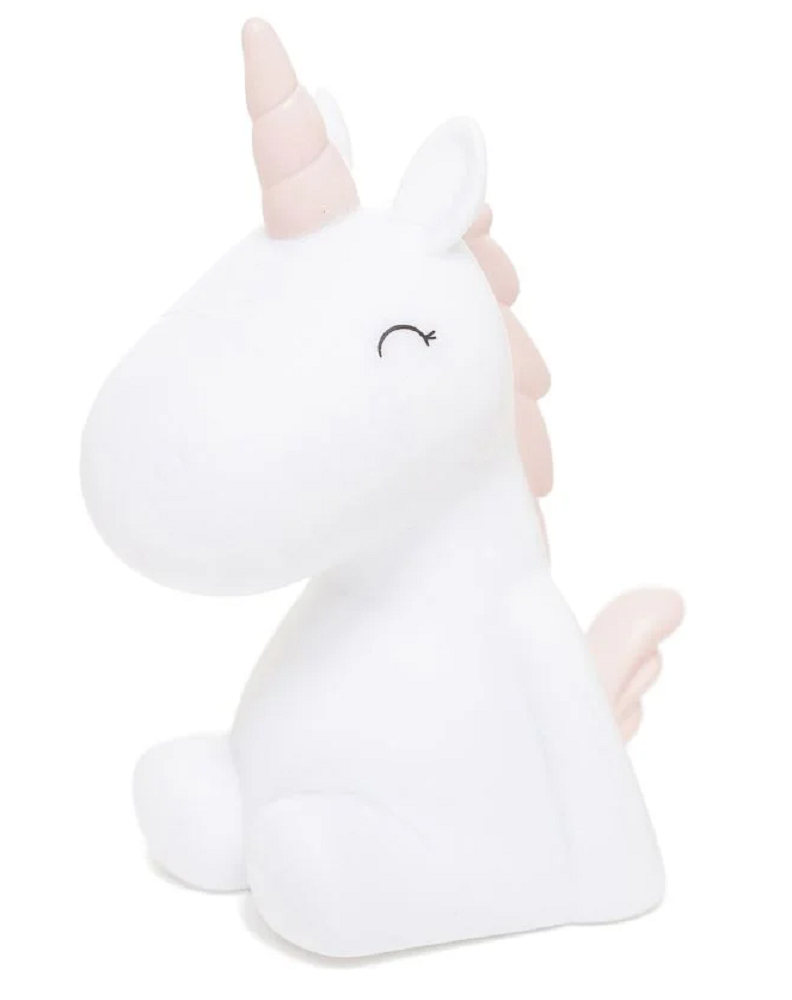 Mini Lampada 3d Unicorno Comodino Luce LED Colorate a Batterie - D470-03