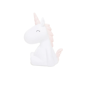 Mini Lampada 3d Unicorno Comodino Luce LED Colorate a Batterie - D470-03