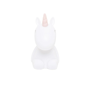 Mini Lampada 3d Unicorno Comodino Luce LED Colorate a Batterie - D470-03