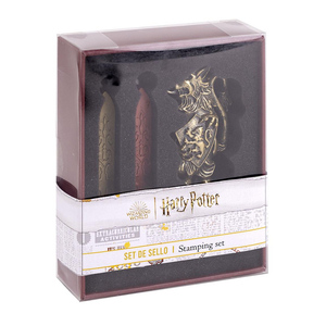 Set Ceralacca Harry Potter Grifondoro 3 Pezzi 2 Stecche di Cera Timbro e Sigillo - 0475