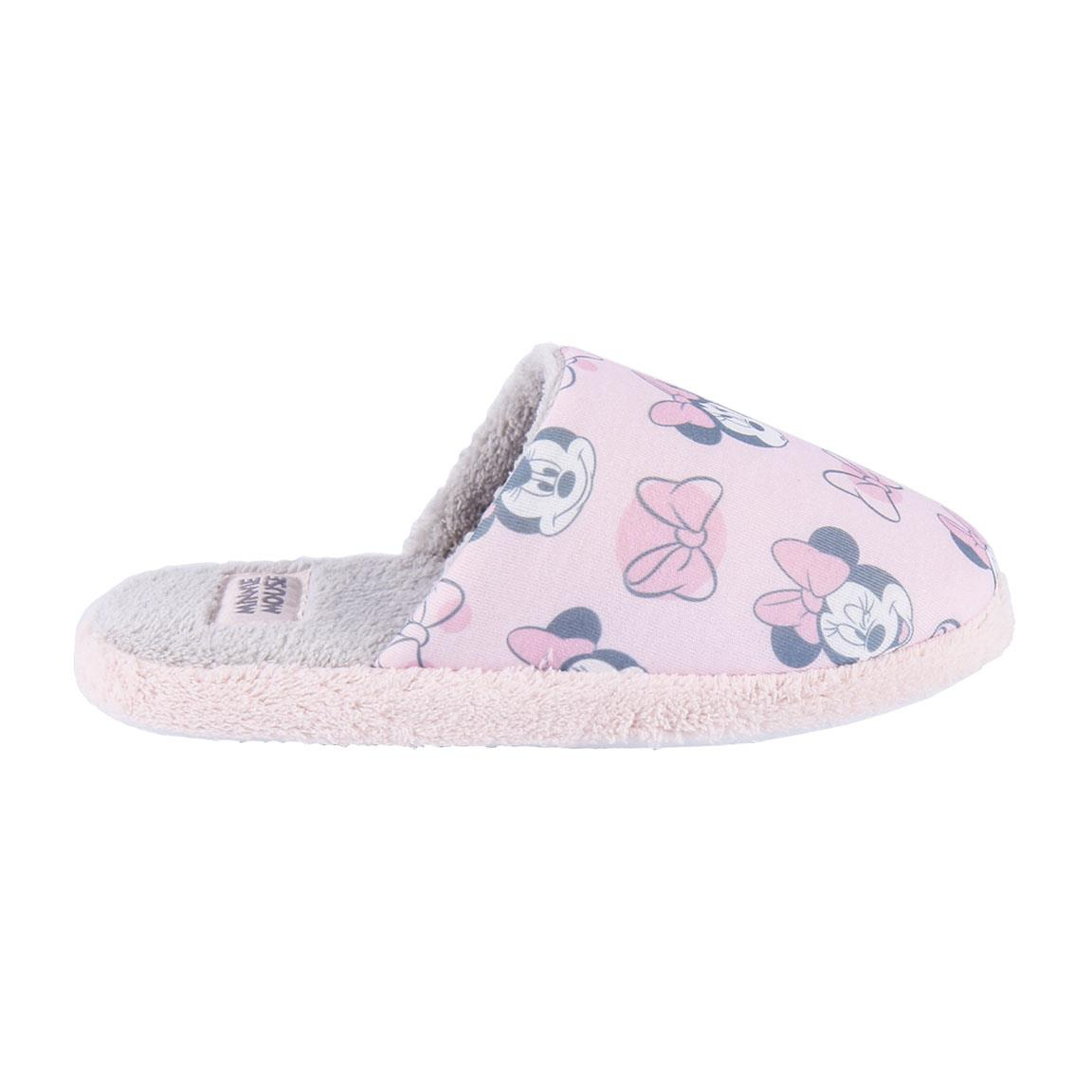 Pantofole Invernali Minnie Mouse DISNEY Antiscivolo Ciabatte a Punta Chiusa - 5487