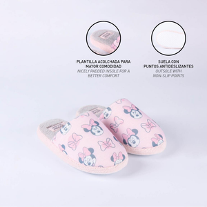 Pantofole Invernali Minnie Mouse DISNEY Antiscivolo Ciabatte a Punta Chiusa - 5487