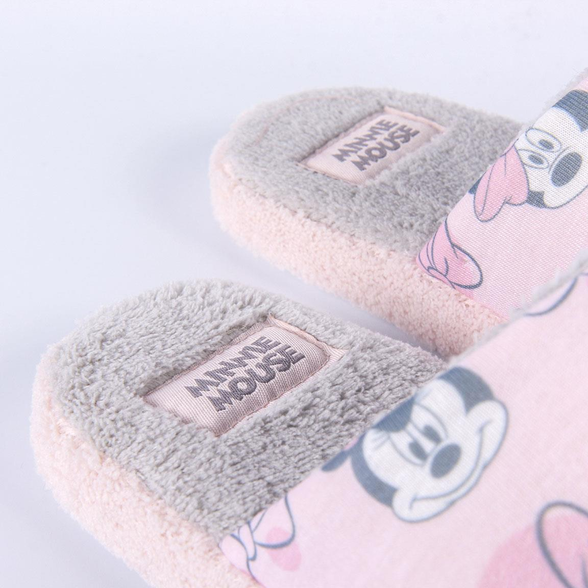 Pantofole Invernali Minnie Mouse DISNEY Antiscivolo Ciabatte a Punta Chiusa - 5487