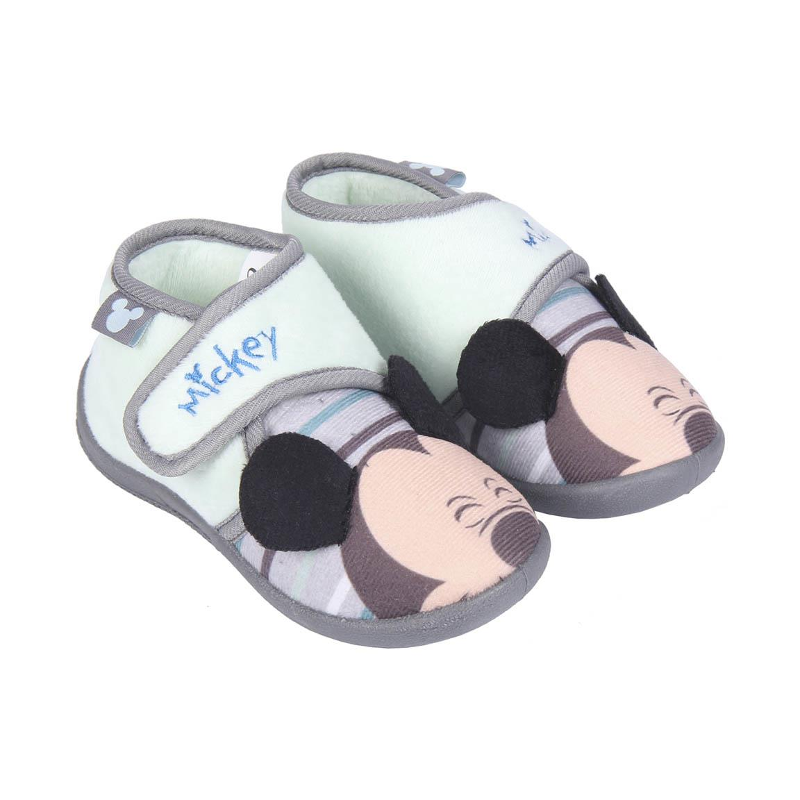 Pantofole Invernali Mickey Mouse DISNEY Topolino Antiscivolo Scarpe Pantofole Alte - 5458