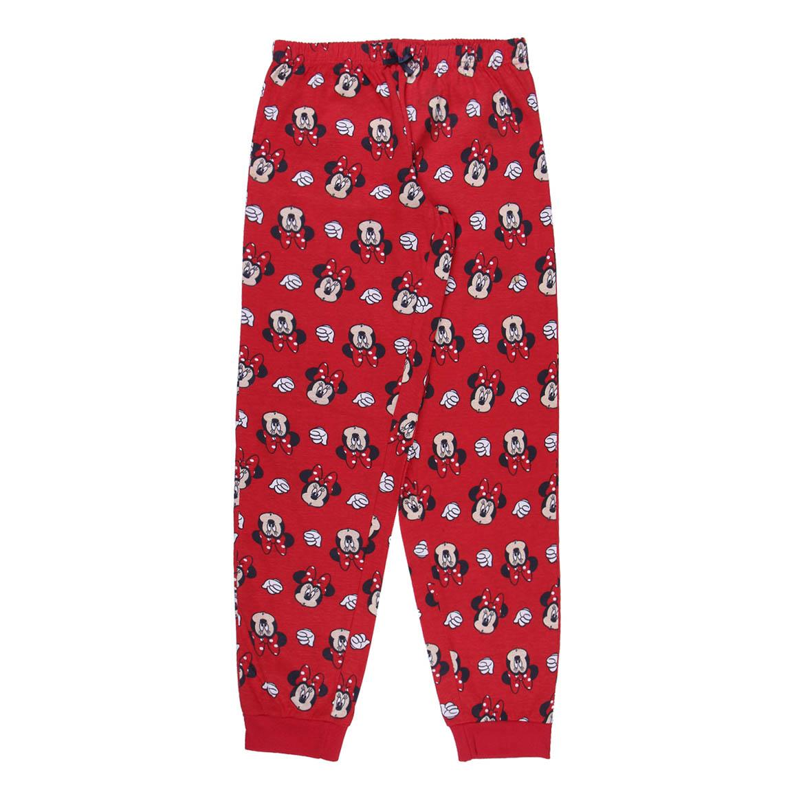 Pigiama Invernale Minnie Mouse DISNEY 100% Cotone Jersey Bambina - 8148