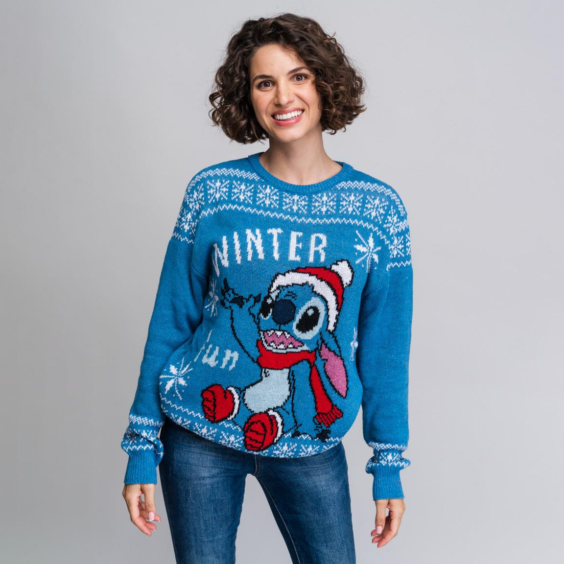 Maglione Natalizio Stitch DISNEY Lilo & Stitch Adulto - 8561