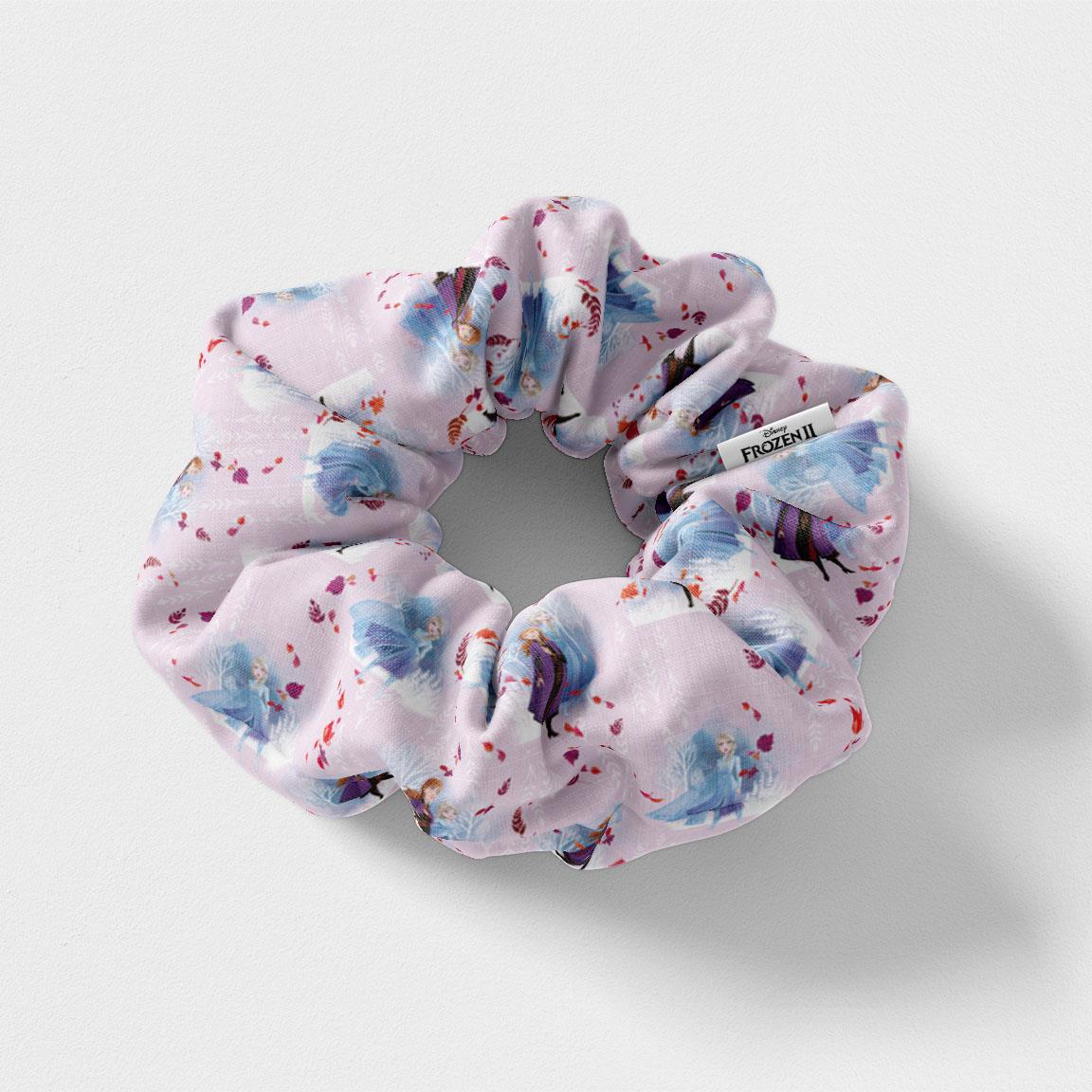 Scrunchies Frozen Ii DISNEY Elastici per Capelli in Tela 5 Pezzi in Confezione - 1918