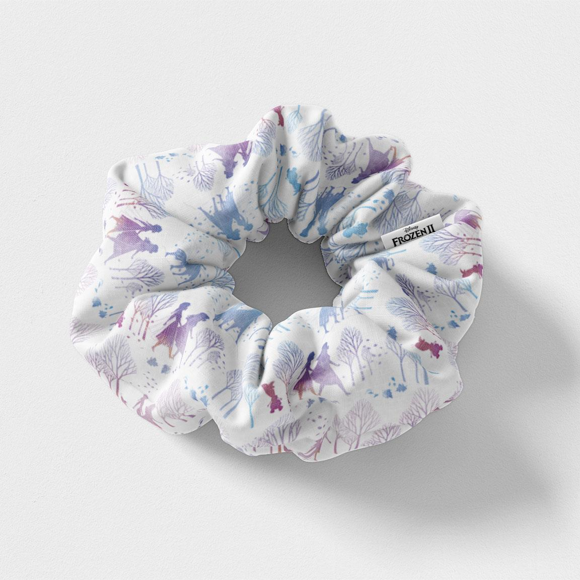 Scrunchies Frozen Ii DISNEY Elastici per Capelli in Tela 5 Pezzi in Confezione - 1918