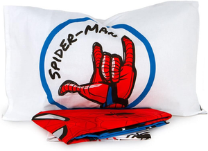 Completo Lenzuola Spiderman MARVEL Sottolenzuola Lenzuola Federa Letto Singolo - Spiderman-Sdc1