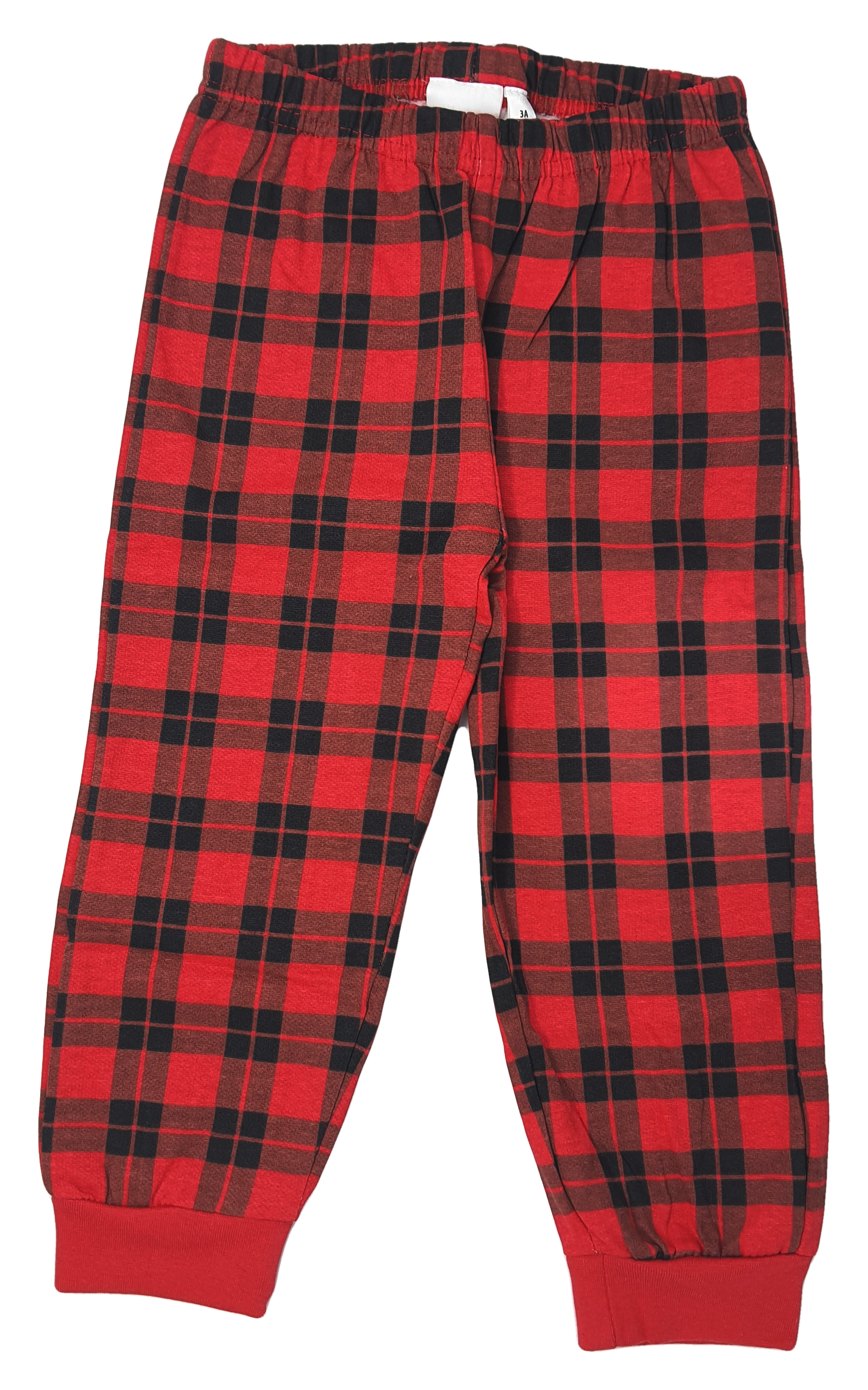 Pigiama Natalizio Mickey Mouse DISNEY Topolino T-Shirt Pantalone 100% Cotone Felpato - Mic0678/1