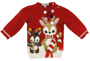 Maglione Natalizio Yours Culla Neonata - Y7374