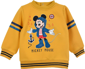 Maglione Mickey Mouse DISNEY Topolino Maglietta Neonato Sun City - Vh0017senape