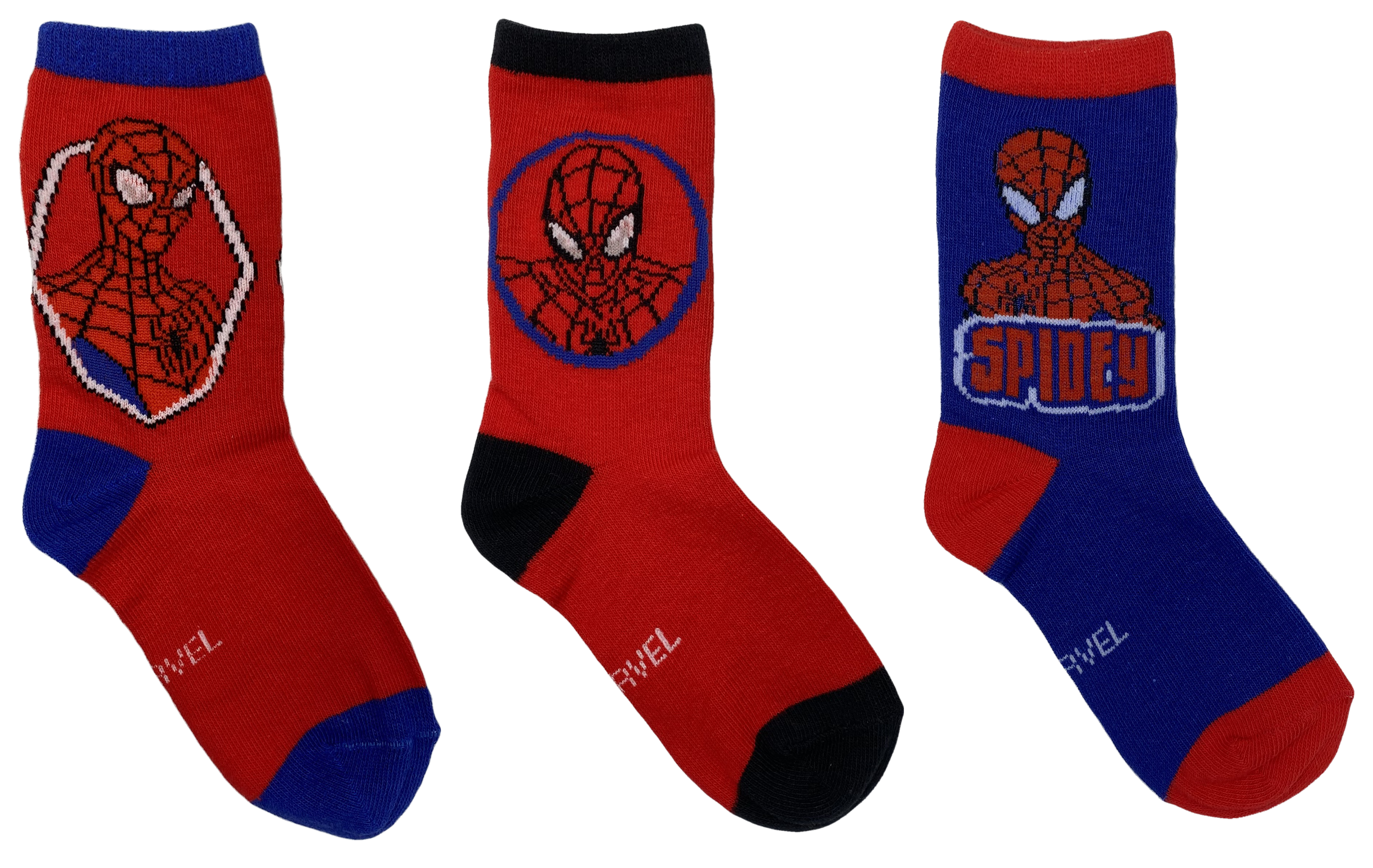 Calzini Spiderman MARVEL in Cotone 3 Paia - Mv15492