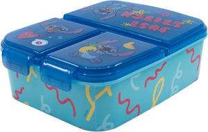 Portamerenda Multiscomparto Stitch DISNEY Porta Pranzo Scuola Tempo Libero - St75020