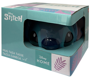 Tazza 3d Stitch DISNEY in Ceramica 385 Ml in Confezione - Stt78907