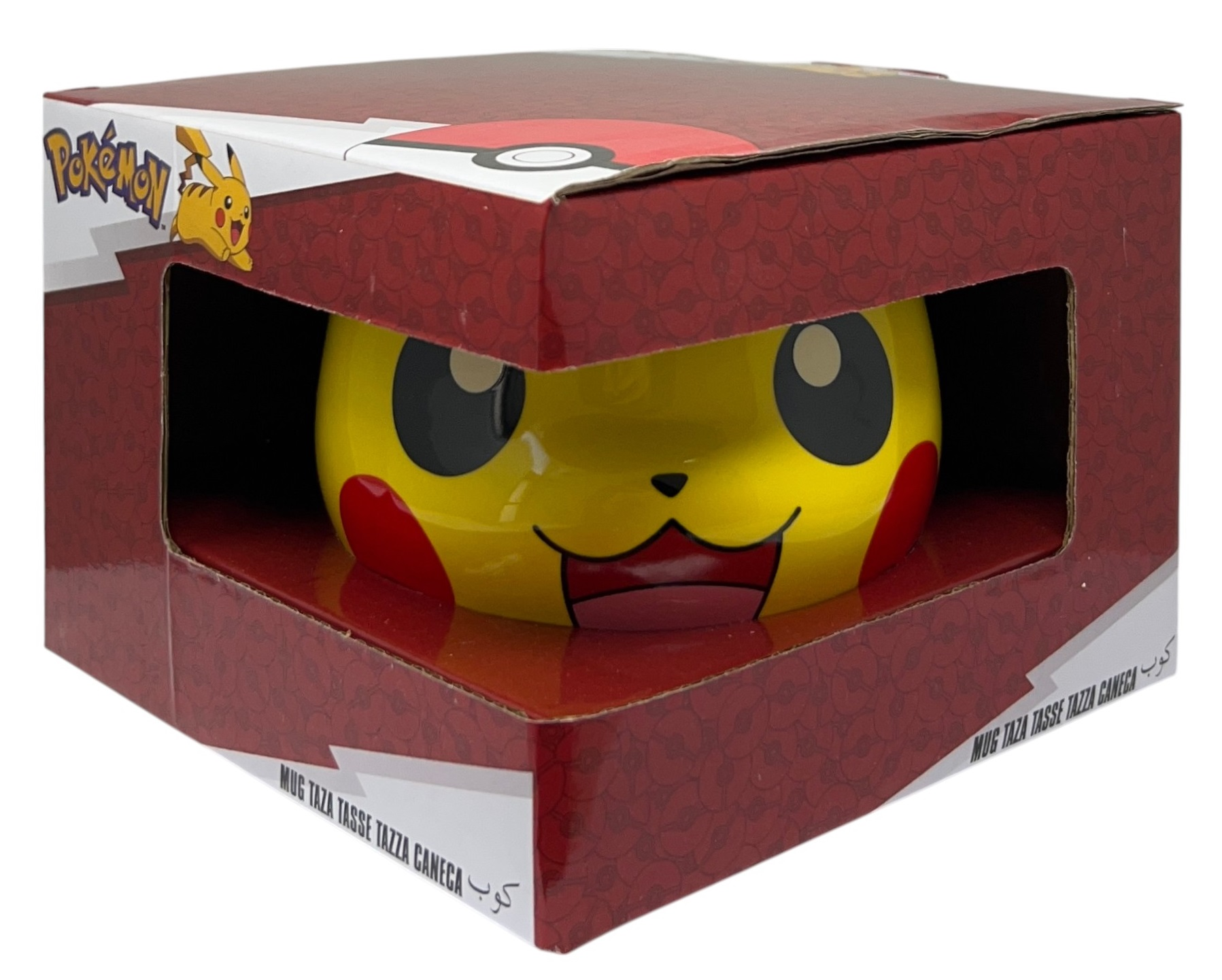 Tazza 3d Pikachu Pokémon in Ceramica 500 Ml in Confezione - Stt44674