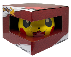 Tazza 3d Pikachu Pokémon in Ceramica 500 Ml in Confezione - Stt44674